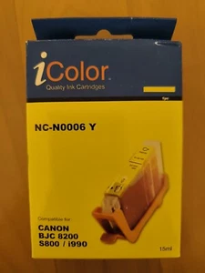 Canon iColor Tintenpatronen Yellow Für Canon BJC8200 S800/ i990 - Bild 1 von 8