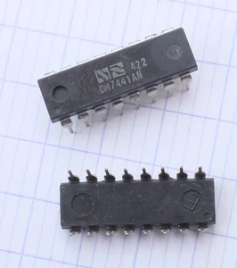 2x National Semiconductors DM7441AN Integrated Circuit DIP 16. Konvolut 2. - Bild 1 von 3