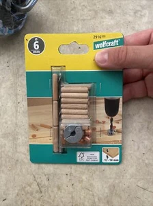 Wolfcraft 2916000 - Set per spinatura Ø 6 mm (x1d) - Imagen 1 de 2