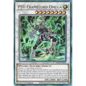 RA02-EN028 PSY-Framelord Omega : Ultimate Rare Card : 1st Edition : YuGiOh - Picture 1 of 3