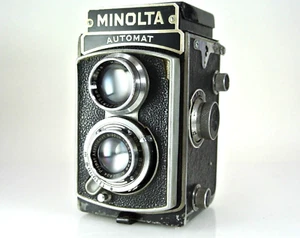 Minolta Automat Promar 75mm F3.5 Twin-Lens Camera Film Camera Needs maintenance - Picture 1 of 21