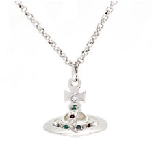 Vivienne Westwood Mini Orb Necklace GP Women's Silver