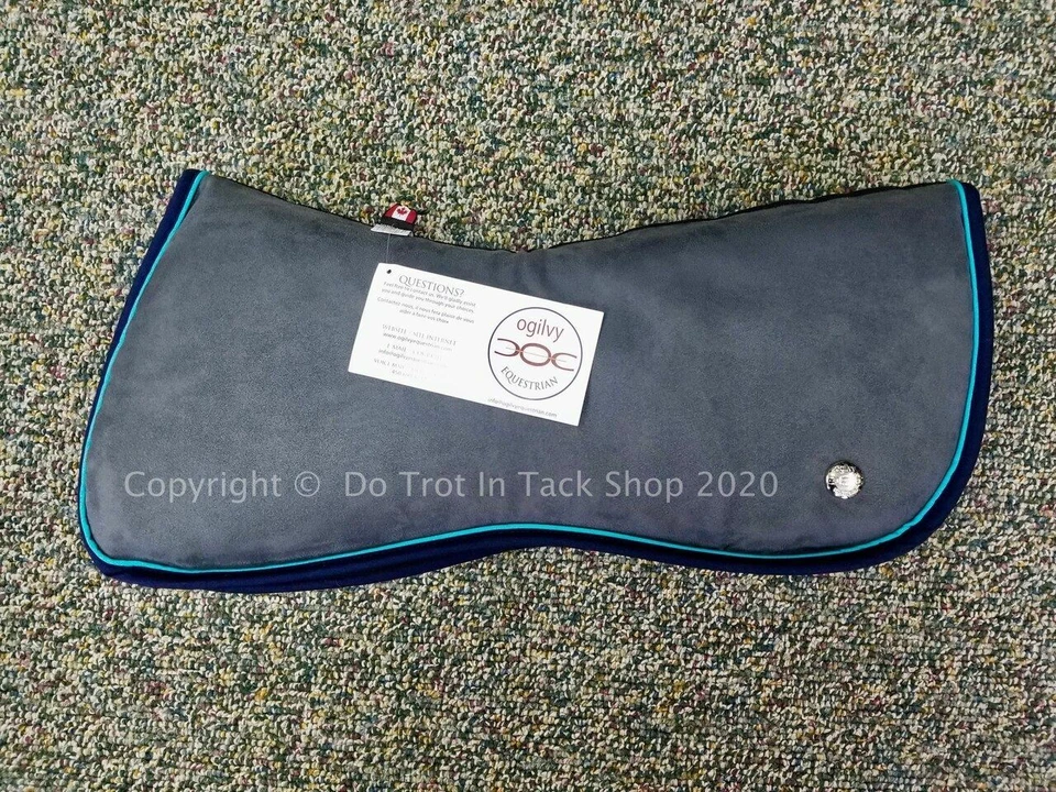 Media almohadilla de espuma viscoelástica Ogilvy Jump - gris/turquesa/azul marino Foto 1 de 1