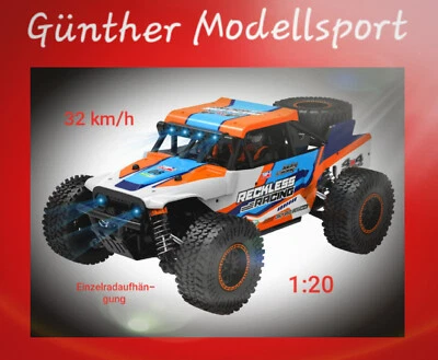 Absima 1:20 Rock Racer "Reckless" orange 4WD RTR, 10031 Günther Modellsport - Bild 1 von 4