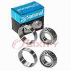 2 Pc National Front Inner Wheel Bearing And Race Sets For 1999-2006 Ford Os