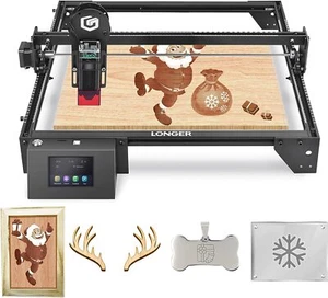 Cortador grabador láser LONGER RAY5 5W 400x400 mm para metal madera papel plástico C0Q0 - Imagen 1 de 12