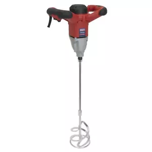 Sealey Electric Variable Speed Plaster Cement Paddle Mixer 230V 1400W - Picture 1 of 8
