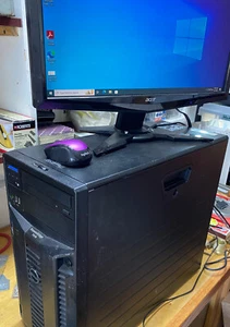 Dell T310 Poweredge Xeon Server, 32GB, SSD + 16TB Raid, Win 10 Pro - Picture 1 of 9