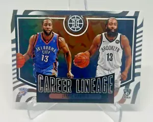 James Harden - 2020-21 Panini Illusions Career Lineage Insert #1 - Thunder/Nets - Picture 1 of 2
