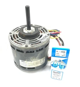 Emerson K55HXHKL-8719 Blower Motor 1/2 HP 1075 RPM 4SPD 1PH 115V used #CMC176 - Picture 1 of 6
