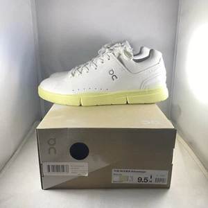 NUEVAS Tenis Para Hombre 9.5 On Brand The Roger Federer Advantage Off White Beige OC - Imagen 1 de 7