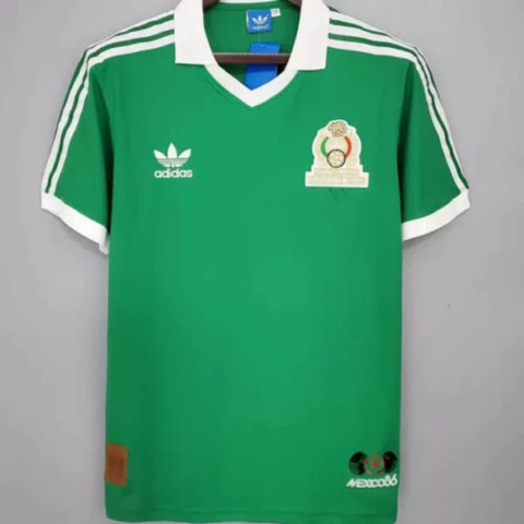 Retro 1986 Mexico Home Shirt Cover