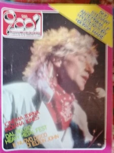 CIAO 2001 26 1984 Poster ROD STEWART TALKING HEADS METALLICA MOTORHEAD - Picture 1 of 1