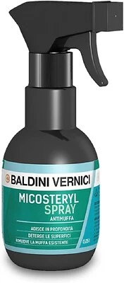 Baldini vernici detergente antimuffa Micosteryl spray 0,25 lt interno ed esterno - Immagine 1 di 3