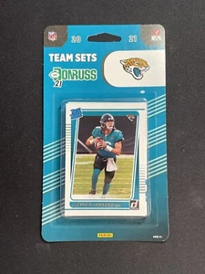 2021 Panini Donruss Team Set Jacksonville Jaguars + Trevor Lawrence Rated Rookie - Picture 1 of 2