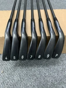 Callaway Apex Forged Ai200 Black Shadow Iron Set 4-PW Dynamic Gold Mid S300 - Picture 1 of 8