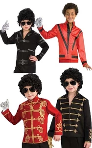 CHAQUETA DE THRILLER MILITAR MALA LICENCIA MICHAEL JACKSON AÑOS 80 DISFRAZ DE HALLOWEEN - Imagen 1 de 26