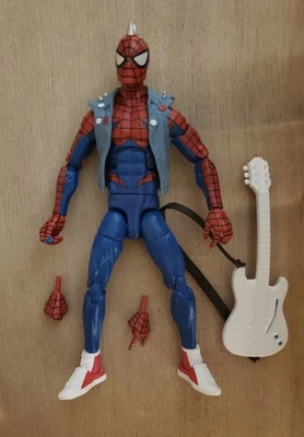 Figura de acción Marvel Legends Spider-Man Spider-Punk 6 pulgadas Lizard Wave Foto 1 de 2