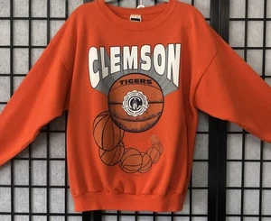 Clemson University Alumni Sweatshirt 2XL Vintage 1992 Tultex USA Basketball - Bild 1 von 7