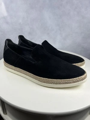 Alpargatas de gamuza Vince negras para mujer talla US 8,5 Foto 1 de 4