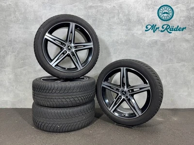 Orig Mercedes A-Klasse W177 B W247 CLA C118 Winterreifen Winterräder 18 Zoll - Bild 1 von 4