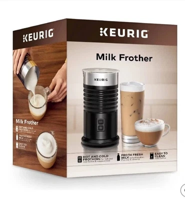 NEW / KEURIG Hot & Cold Standalone MILK FROTHER - Black  (6333583) - Image 1 of 4