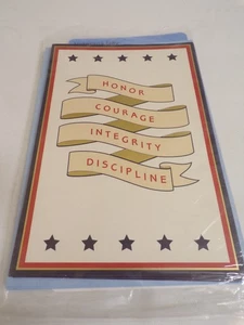 Veteran’s Day We Salute You Freedom Honor 5,5”x8” Hallmark Grußkarte - Bild 1 von 2