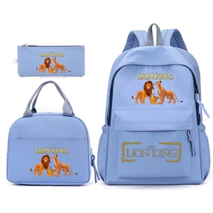 3pcs The Lion King Backpack Lunch Bag Teenagers Student School Bags Travel Sets - Picture 1 of 47