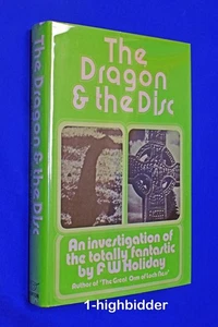1973 The Dragon & the Disc FW Holiday 1st/1st UFO Cryptid Paranormal Occult HCDJ - Foto 1 di 6