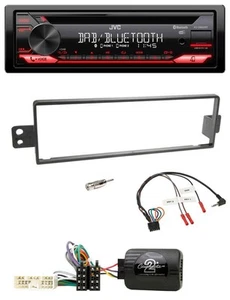 JVC CD DAB USB Bluetooth Lenkrad Autoradio für SsangYong Rexton 2003-2006 ohne T - Bild 1 von 9