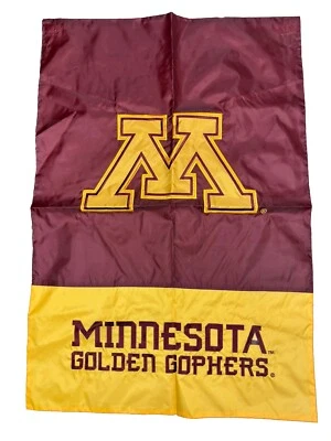 Bandera Golden Gophers Spirit de la Universidad de Minnesota 28 x 41" poliéster doble cara Foto 1 de 4
