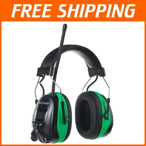 Comfortable Digital AM/FM Headphones with 25dB NRR Ear Protection Earmuffs - Bild 1 von 10