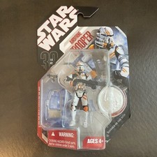 Star Wars 2007 30th Anniversary Revenge of the Sith AIRBORNE TROOPER w/ Coin NEW