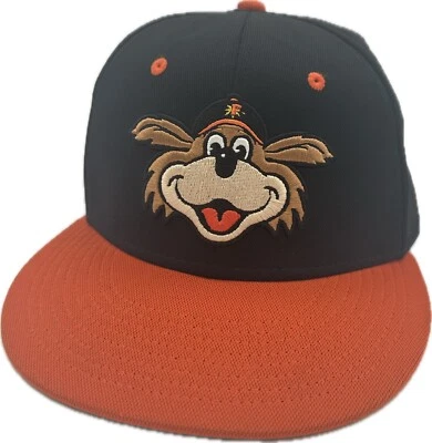 Frederick Keys Flex Fitted Hat S/M Minor League Baseball Cap Rare Player Issued - Image 1 of 4