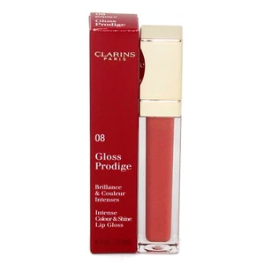 CLARINS GLOSS PRODIGE INTENSE COLOUR & SHINE LIP GLOSS 6ML #08 PAPAYA - Picture 1 of 1