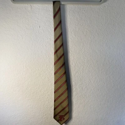 Corbata a rayas de la Universidad Estatal de Florida FSU Seminoles NCAA College Foto 1 de 4