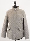 Gil Bret Ladies Quilted Jacket 40 M Grey Light Grey Uni Lightweight A772