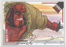 2007 Hellboy Animated Sword of Storms Sketch Cards 96/241 Cynthia Cummens 0j8