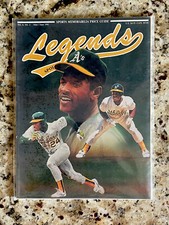 Legends Sports Memorabilia Magazine May/June 1991 Ricky Henderson