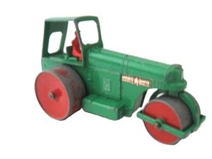 Vtg 1960s Matchbox Lesney King-Size No. 9 Aveling Barford Road Roller w/ Driver - Picture 1 of 17