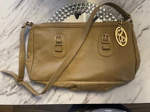 Onna Ehrlich Tan Pebble Leather Bag NWT - Picture 1 of 20
