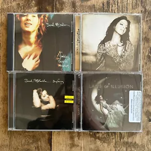 Sarah McLachlan 4 CD Lot Fumbling Surfacing Afterglow Laws of Illusion NM - Picture 1 of 2