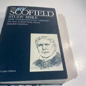 SCOFIELD STUDY BIBLE New International Version NIV 1984 Edition Red Letter - Bild 1 von 10
