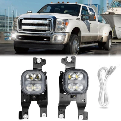 Par de luces antiniebla delanteras para Ford F-250 F-350 F-450 F-550 2008-2010 Foto 1 de 4