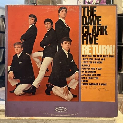 [ROCK/POP]~EXC LP~The DAVE CLARK FIVE~Return!~[1964~EPIC~Issue]~MONO~ - Image 1 of 4
