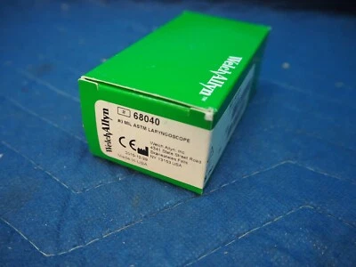 Hillrom / Welch Allyn Size 0 Laryngoscope Blade Ref. 68040 - New in Factory Box