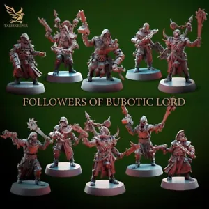 10er Set Followers of Bubotic - Tales Keeper/Sci-Fi/Fantasy/Tabletop Miniaturen - Bild 1 von 4