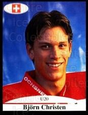 1999-00 Swiss Panini Stickers #290 Bjorn Christen