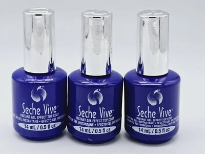 Seche Vive мгновенный гель эффект пальто 0,5 унц кол-во:3 - Изображение 1 из 4