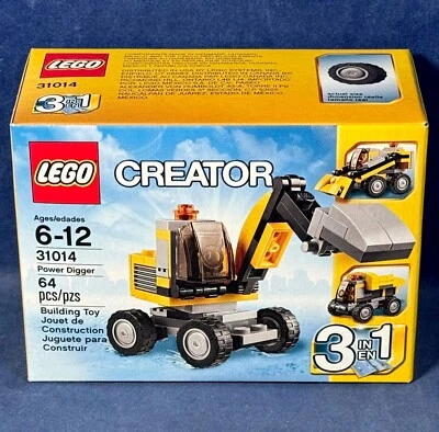 New - POWER DIGGER - Lego 31014 CREATOR 3-in-1 DUMP TRUCK Front Loader CRANE ARM - Image 1 of 4